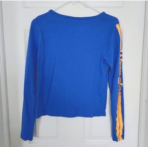 Wrangler logo long sleeve top